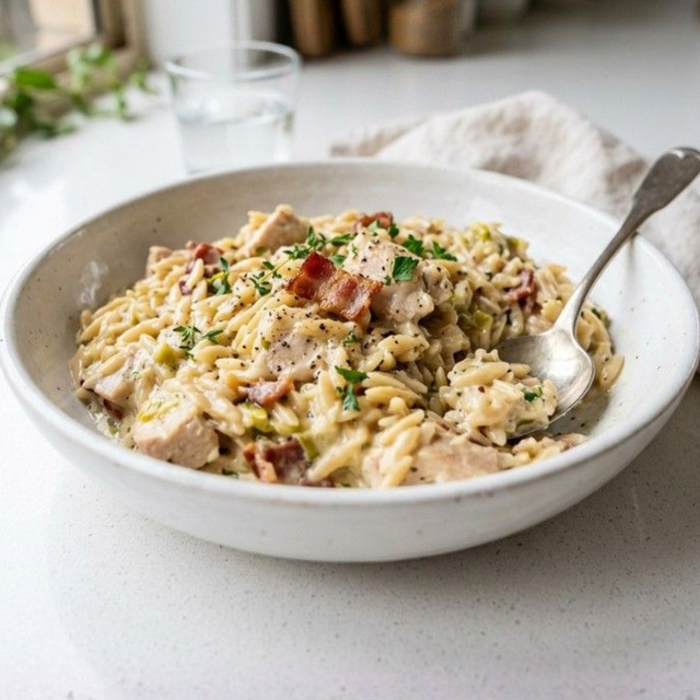 A meal from the recipe library