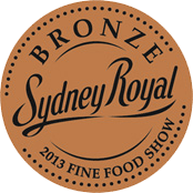 2013 Sydney Royal Fine Food Show - Bronze