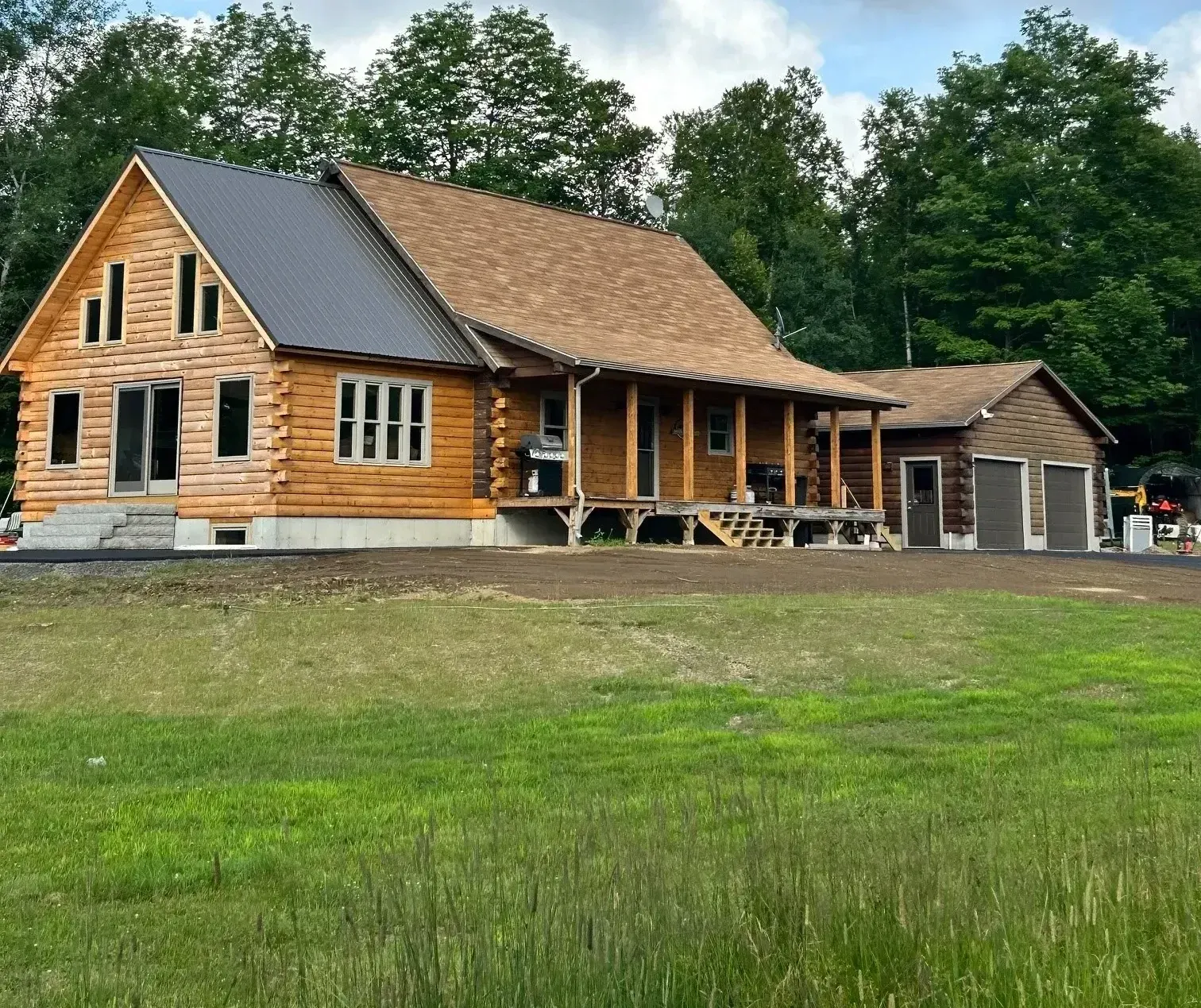 front view of the sporting camp