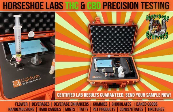 Horseshoe Genetics testing equipment.