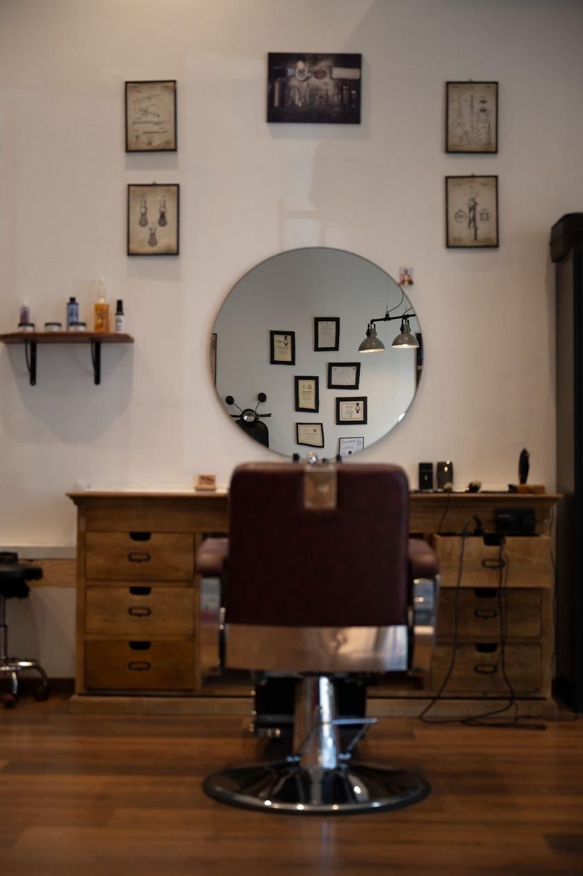 foto postazione barbiere