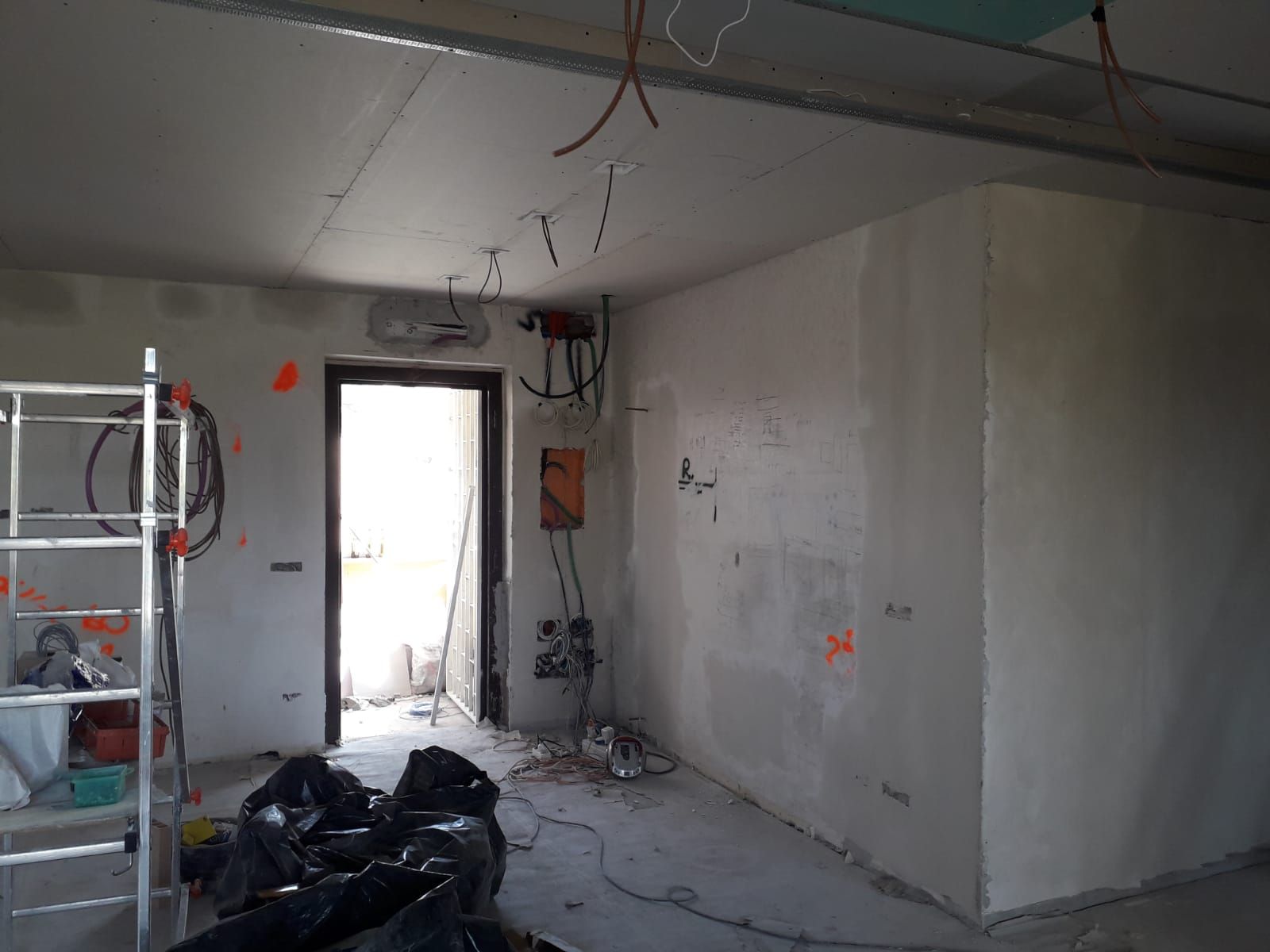 durante ristrutturazione