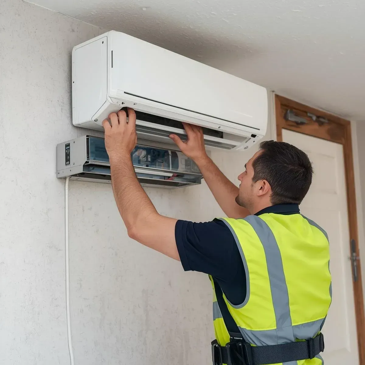 The inside of a moving truck filled with boxes and blankets.