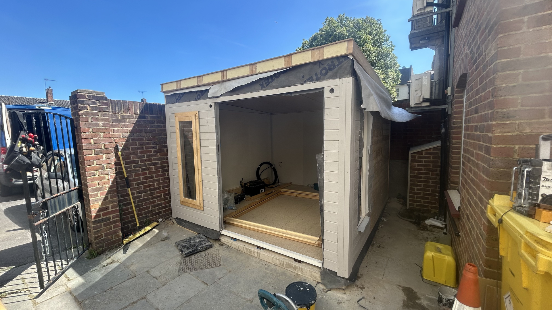 Dentist surgery build with cladding