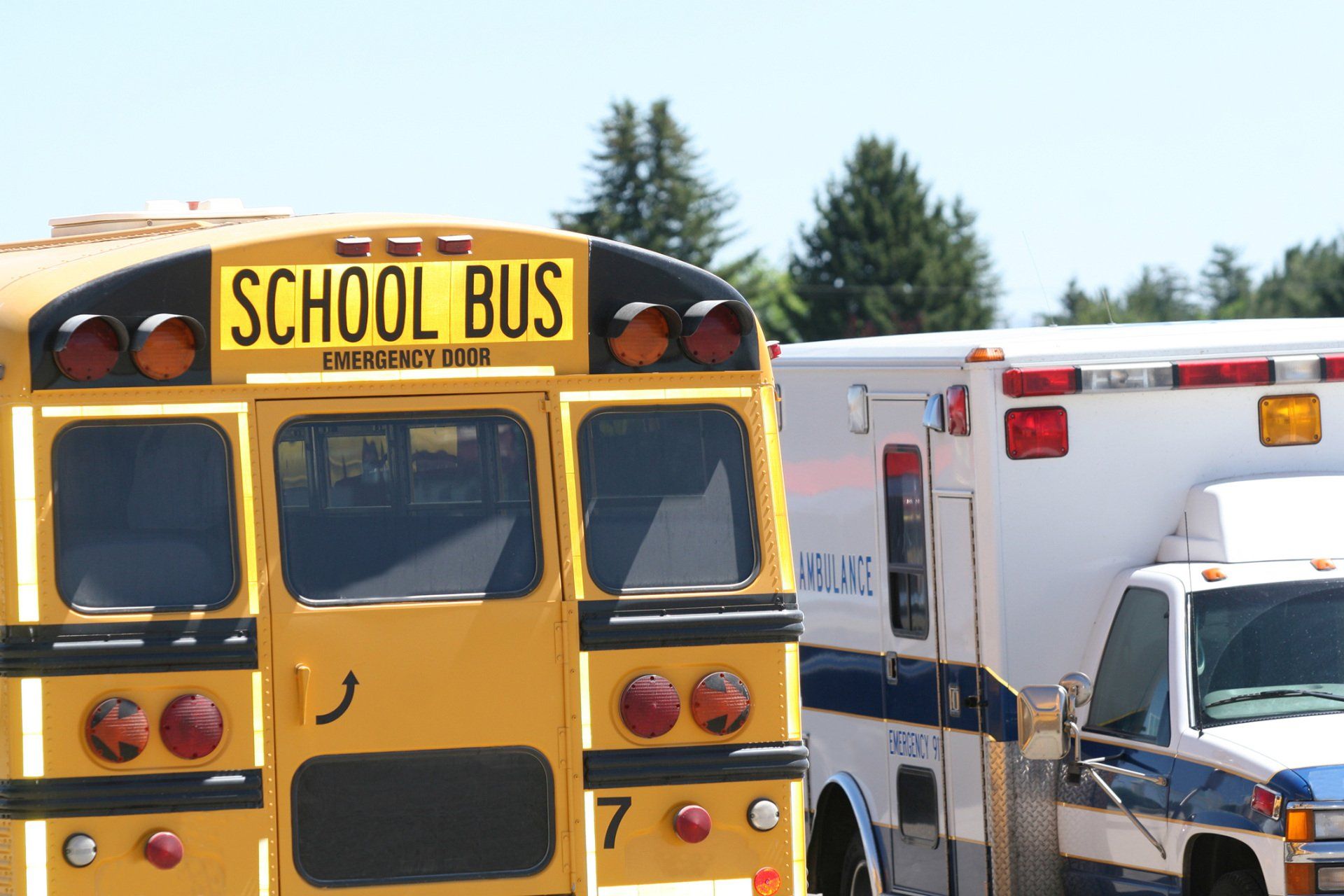 School Bus and Ambulance – Washington, DC – Wingfield, Ginsburg & Lipp PC