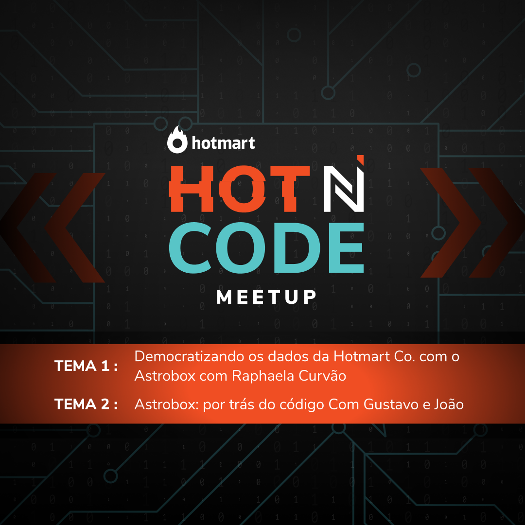 Um pôster para um encontro quente de n code