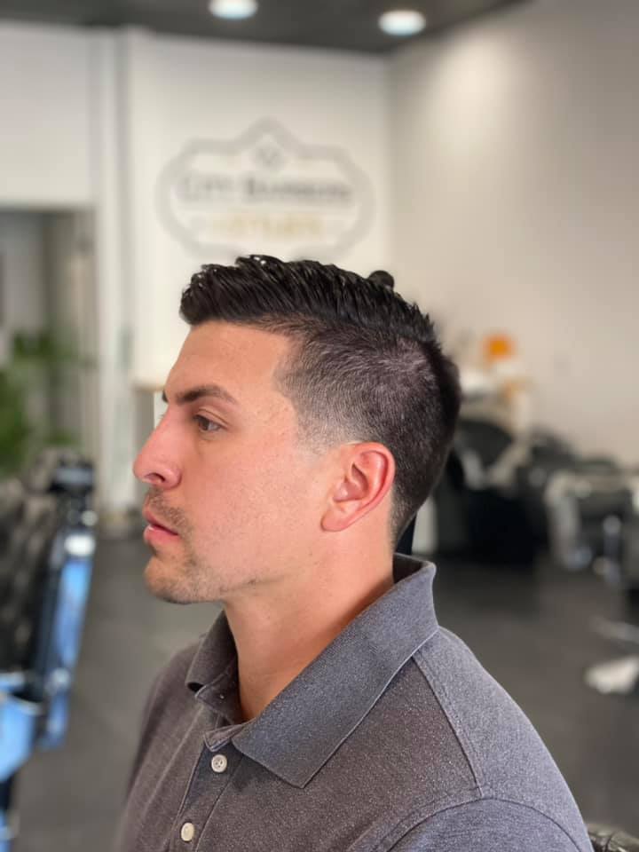 Man with Clean Black Hair | Cheyenne, WY | City Barbers & Stylists