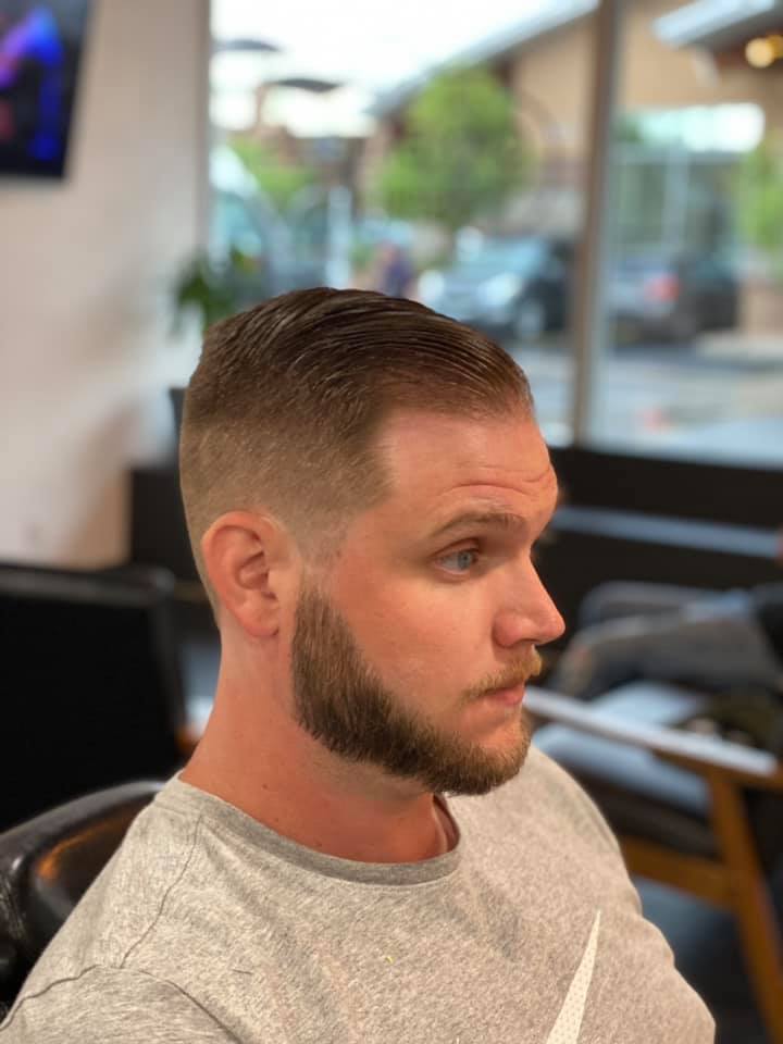 Young Man at the Barber | Cheyenne, WY | City Barbers & Stylists
