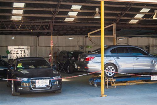 Car Workshop — Auto Body Repairs in South Albury, NSW