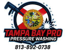 The logo for tampa bay pro pressure washing llc