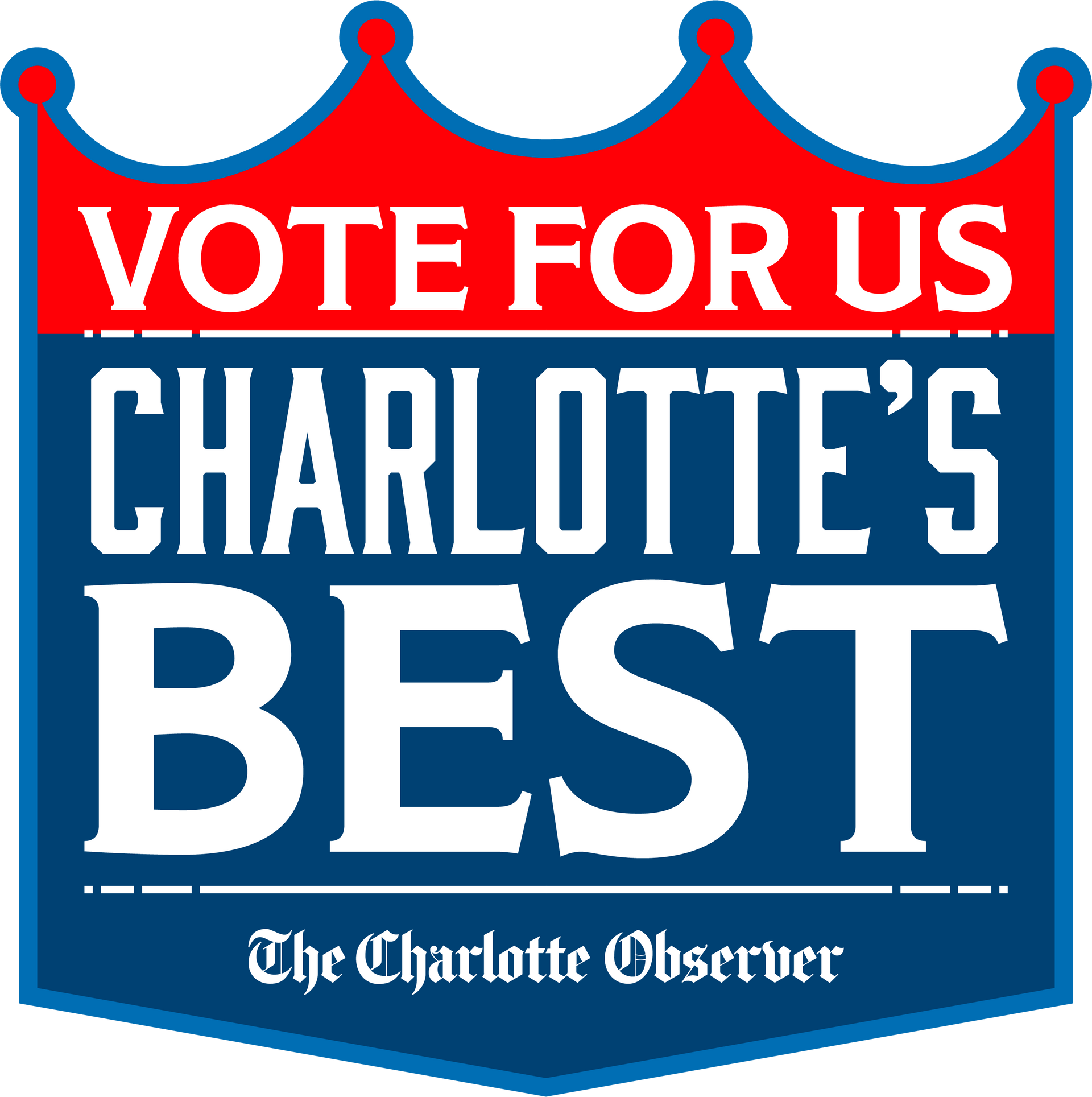 Vote for us as Charlotte's Best