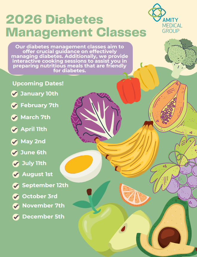 Diabetes Management Classes | Amity Medical Group Diabetes Management Classes | Amity Medical Group