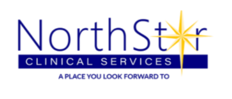 A logo for north star clinical services a place you look forward to