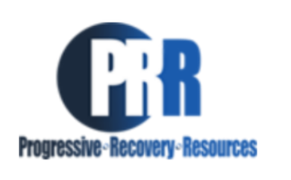 Progressive recovery resources logo on a white background