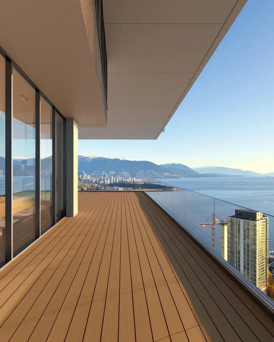 Deck Builders Richmond BC handling composite upgrades, cedar deck construction, waterproof vinyl balcony systems, and luxury outdoor living builds. Built to last in rain-heavy Richmond conditions.
Richmond Deck Contractors delivering backyard transformation decks, pergola shades, step lighting, and outdoor kitchen integration. Premium finishes with long-term durability.
Composite Deck Builder Richmond using Trex, Azek, TimberTech boards for low-maintenance, fade-proof surfaces. No peeling, cracking, or yearly staining required.
Cedar Deck Builder Richmond crafting hand-cut cedar decks with rich stain finish, natural beauty, and customizable railing styles. Perfect for cozy outdoor settings.
Vinyl Deck Membrane Installer Richmond offering leak-proof balcony surfaces, rooftop membrane installs, and perimeter flashing protection.