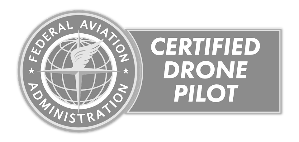 The federal aviation administration is a certified drone pilot.