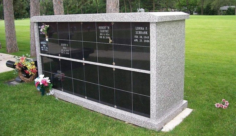 Placing the Urn in a Columbarium (aka, a “niche”)