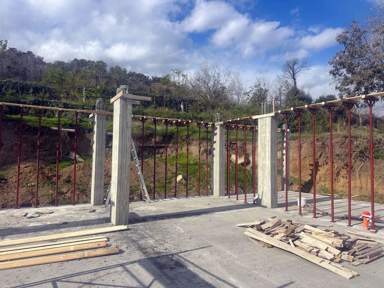 lavori in calcestruzzo