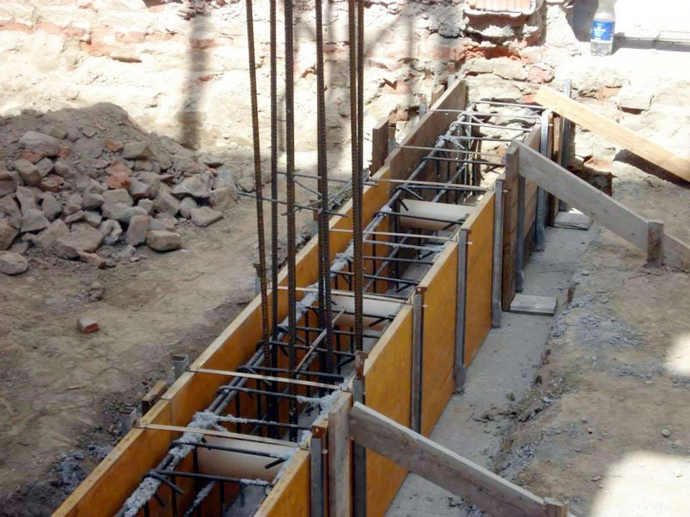 lavori in calcestruzzo