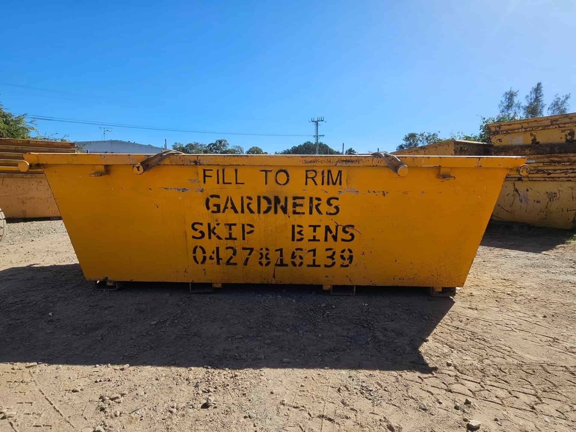 Empty Bin — Gardners Yamba Skip Bin Hire In South Grafton, NSW