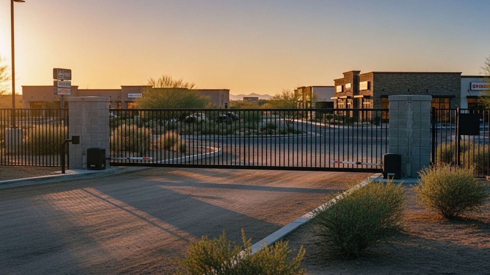 A brown dog is peeking over a wooden fence.