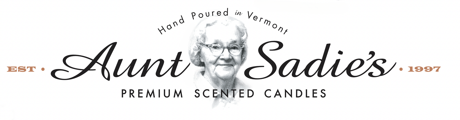 Aunt Sadie's Premium Scented Candles logo