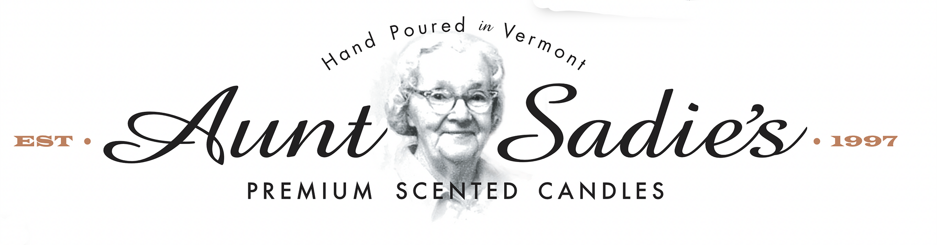 Aunt Sadie's Premium Scented Candles logo