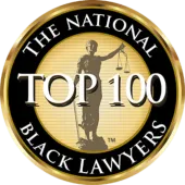 The National Top 100 Black Lawyers badge.