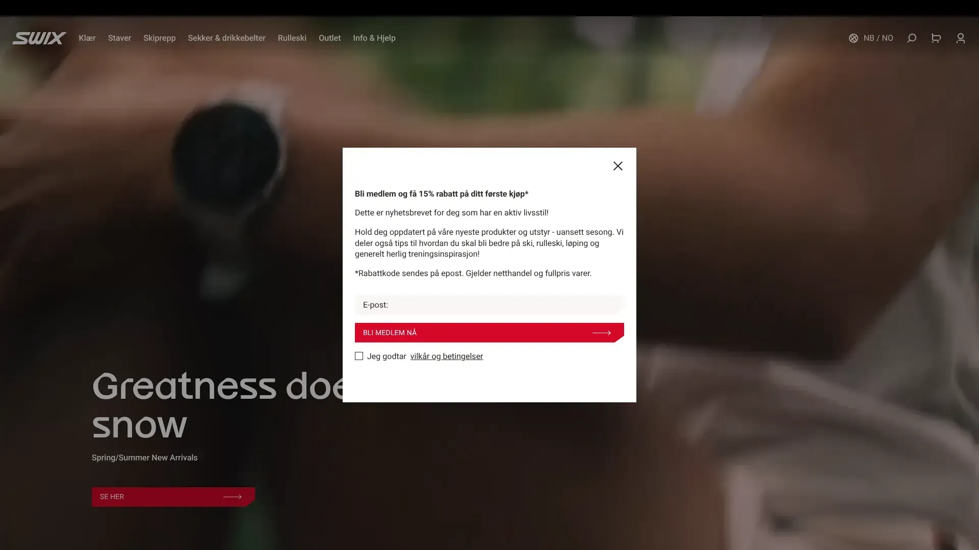 Swixsport nettbutikk - Les om nettbutikken, sjekk kampanjer, kampanjekoder og tilbud