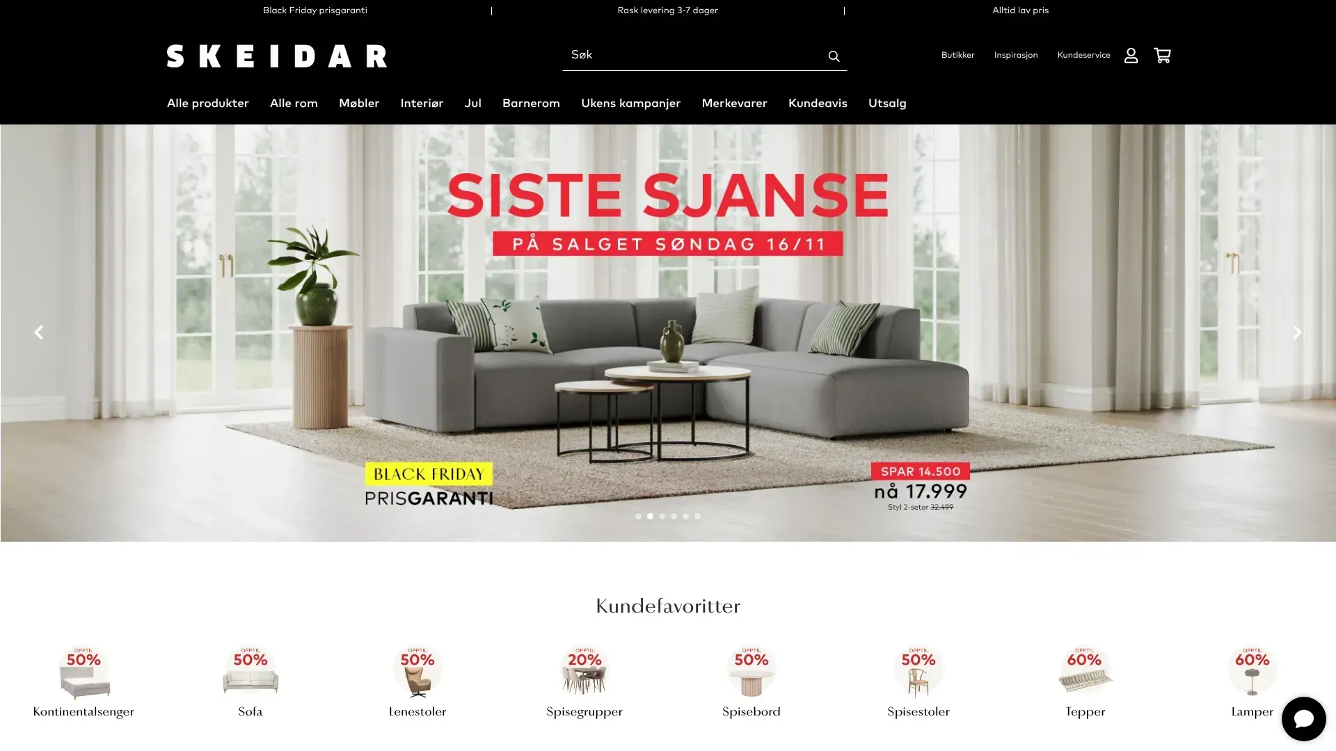 Skeidar nettbutikk - Les om nettbutikken, sjekk kampanjer, kampanjekoder og tilbud