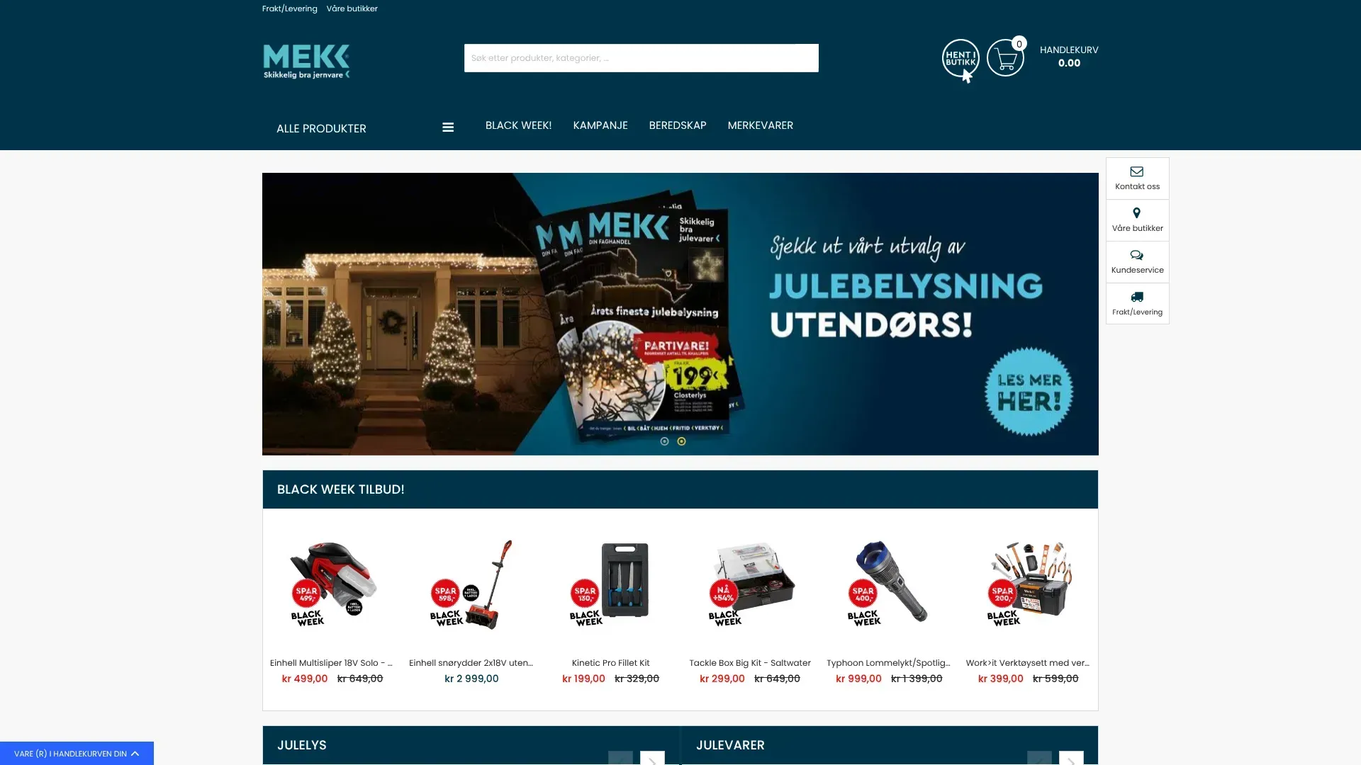 Mekk nettbutikk - Les om nettbutikken, sjekk kampanjer, kampanjekoder og tilbud