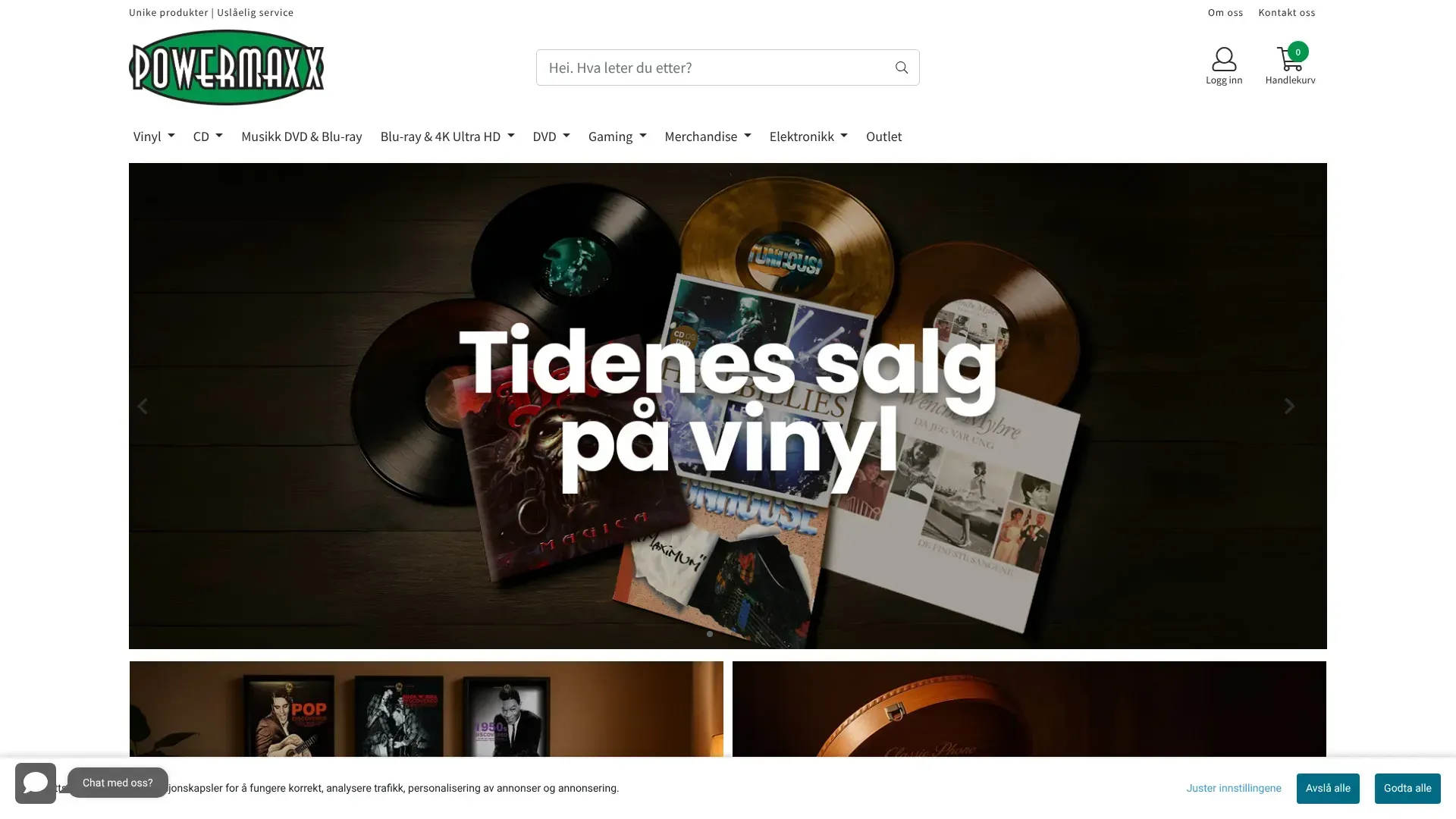 Powermax nettbutikk - Les om nettbutikken, sjekk kampanjer, kampanjekoder og tilbud