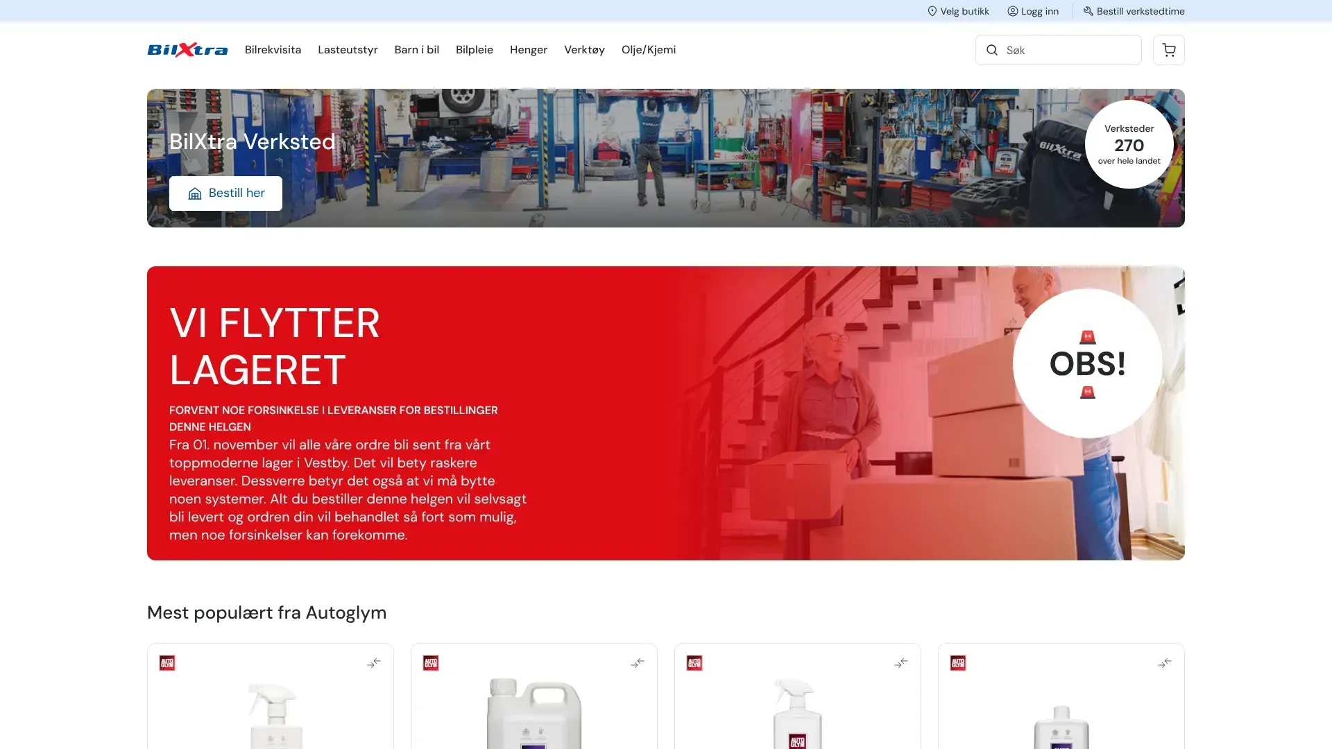 Bilxtra nettbutikk - Les om nettbutikken, sjekk kampanjer, kampanjekoder og tilbud