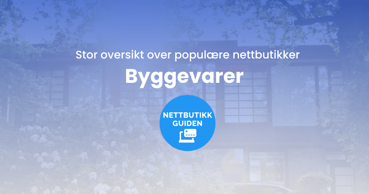 Byggevarer Nettbutikk
