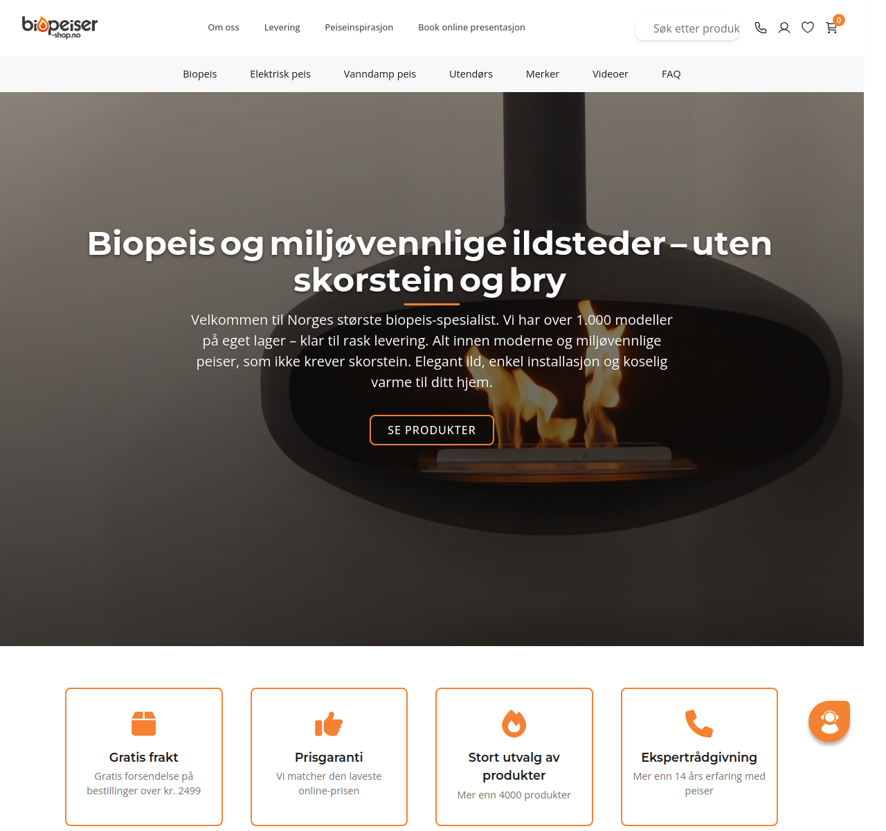 Biopeiser-shop nettbutikk - Les omtalen av nettbutikken