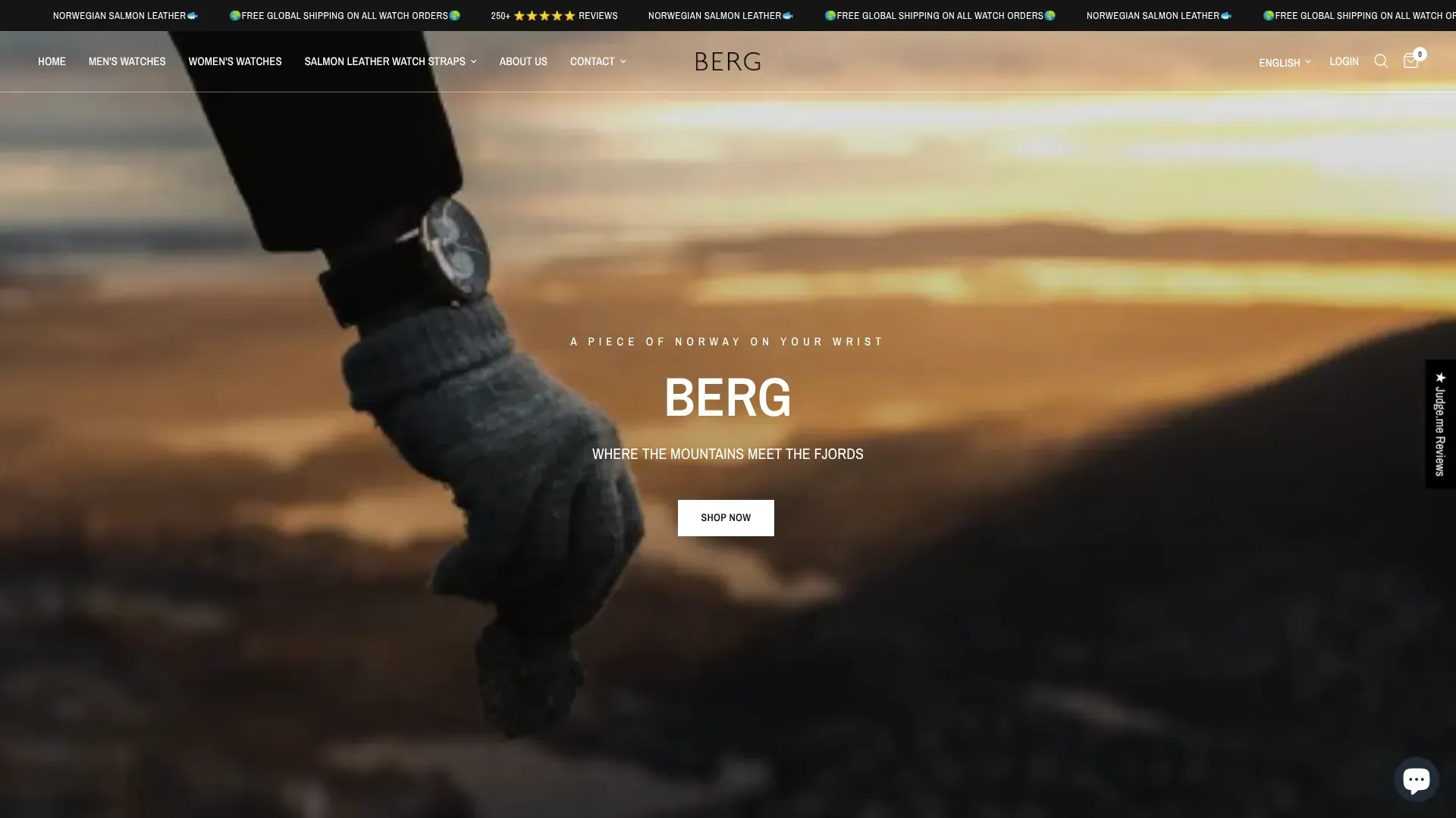 Bergwatches nettbutikk - Les om nettbutikken, sjekk kampanjer, kampanjekoder og tilbud