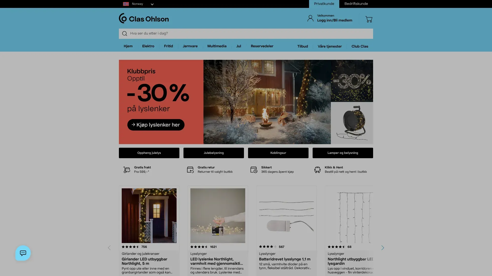 Clasohlson nettbutikk - Les om nettbutikken, sjekk kampanjer, kampanjekoder og tilbud