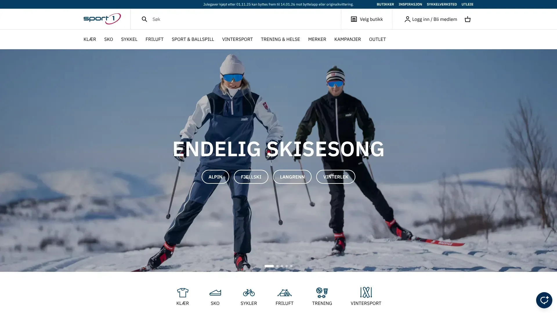 Sport1 nettbutikk - Les om nettbutikken, sjekk kampanjer, kampanjekoder og tilbud