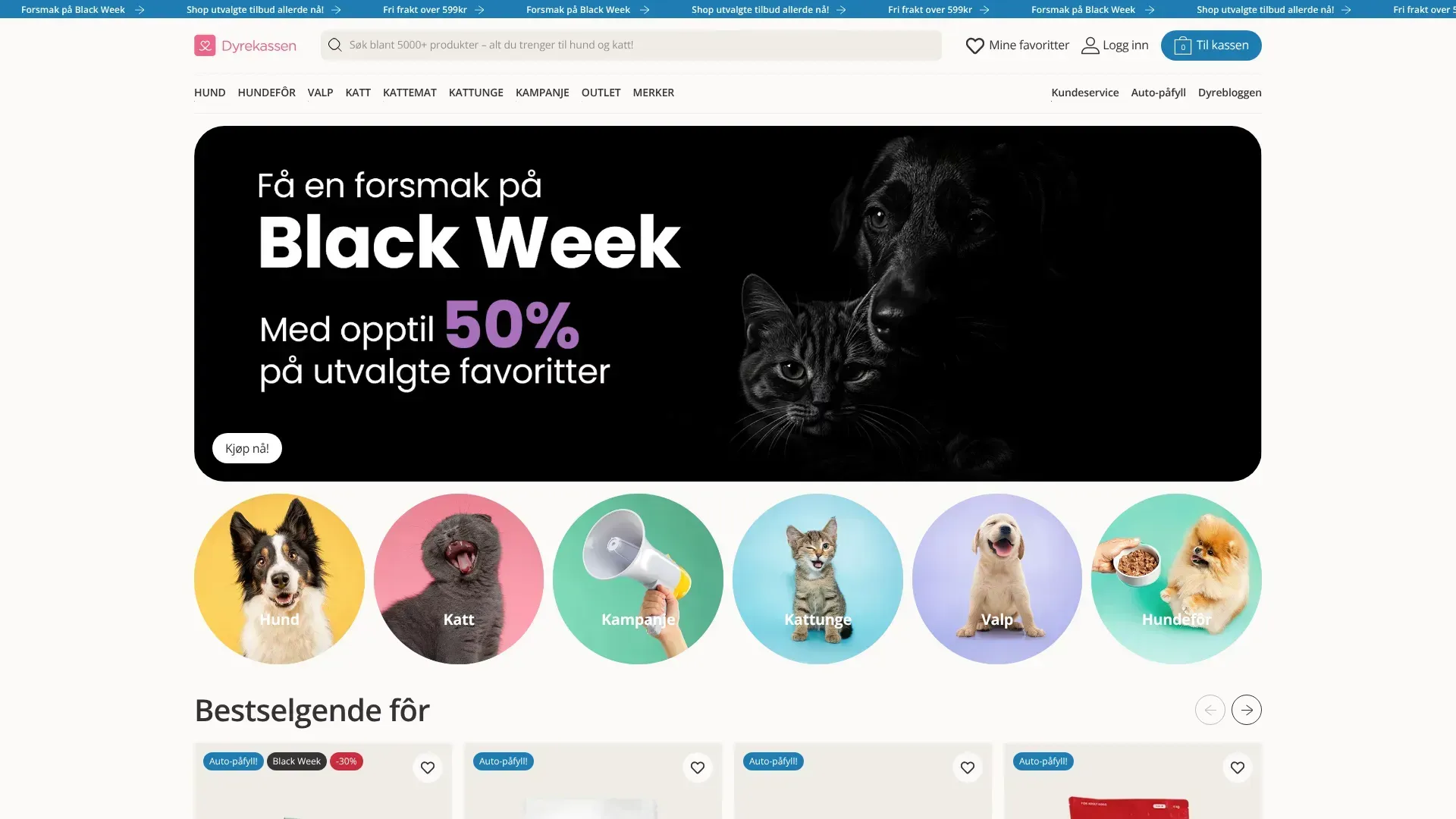 Dyrekassen nettbutikk - Les om nettbutikken, sjekk kampanjer, kampanjekoder og tilbud