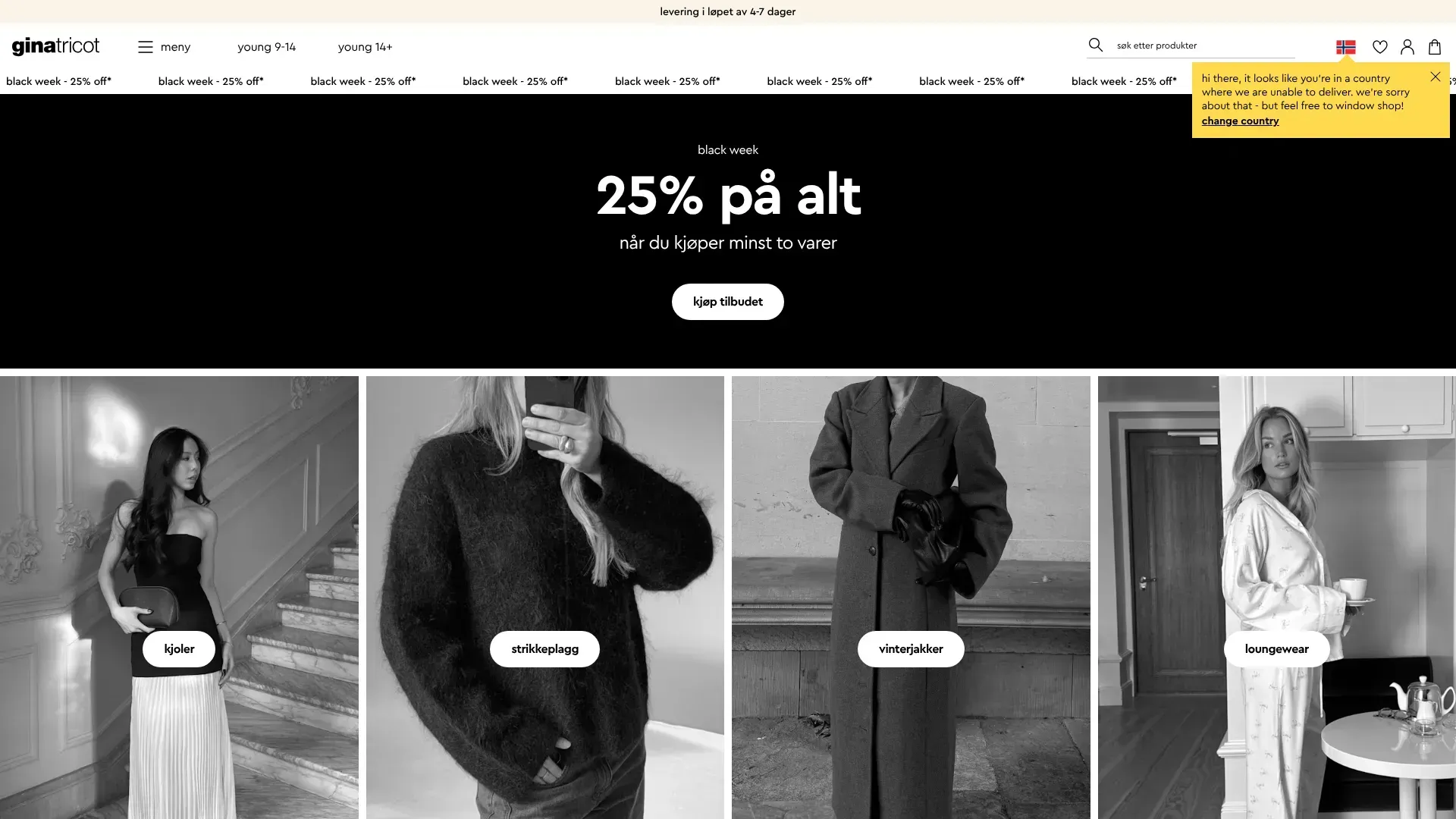 Ginatricot nettbutikk - Les om nettbutikken, sjekk kampanjer, kampanjekoder og tilbud