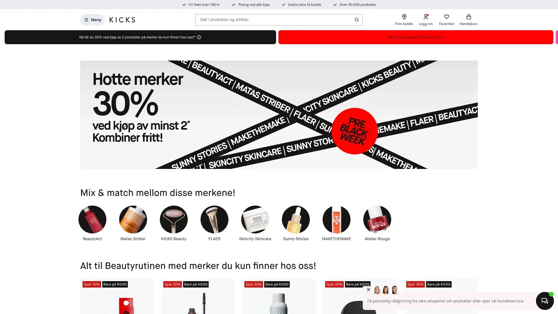 Kicks nettbutikk - Les om nettbutikken, sjekk kampanjer, kampanjekoder og tilbud