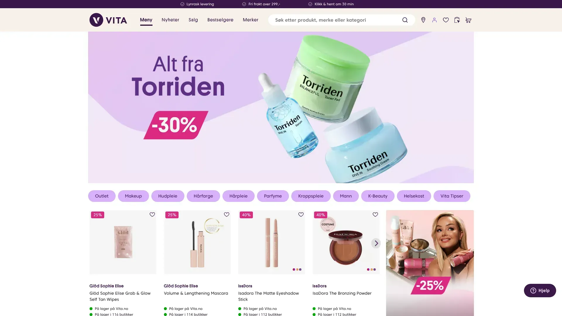 Vita nettbutikk - Les om nettbutikken, sjekk kampanjer, kampanjekoder og tilbud