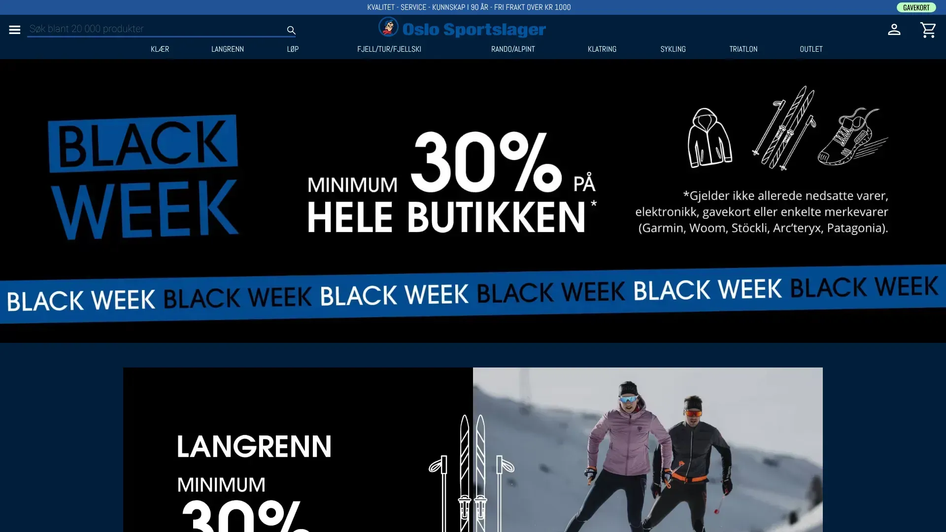 Oslosportslager nettbutikk - Les om nettbutikken, sjekk kampanjer, kampanjekoder og tilbud