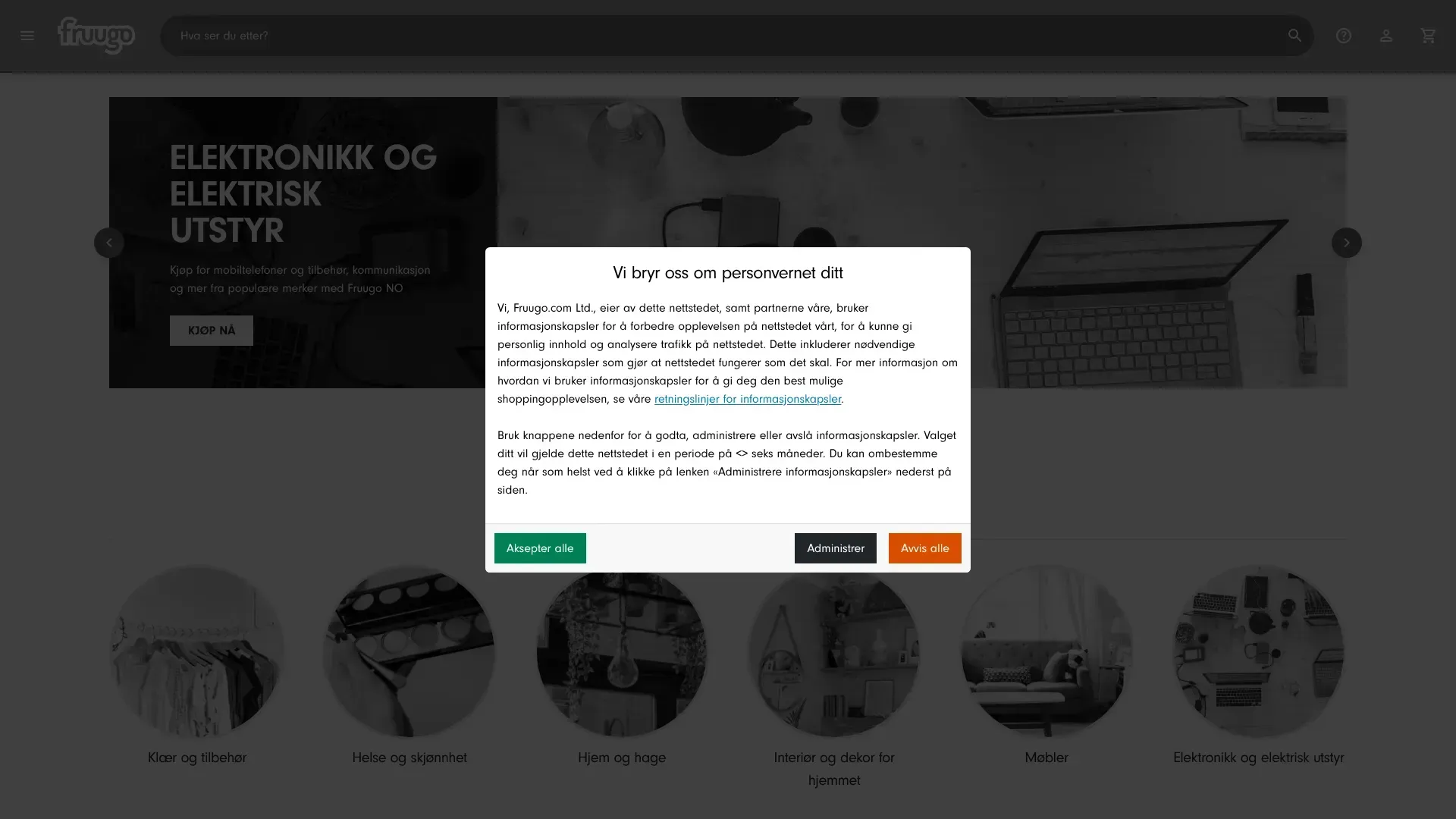 Fruugonorge nettbutikk - Les om nettbutikken, sjekk kampanjer, kampanjekoder og tilbud