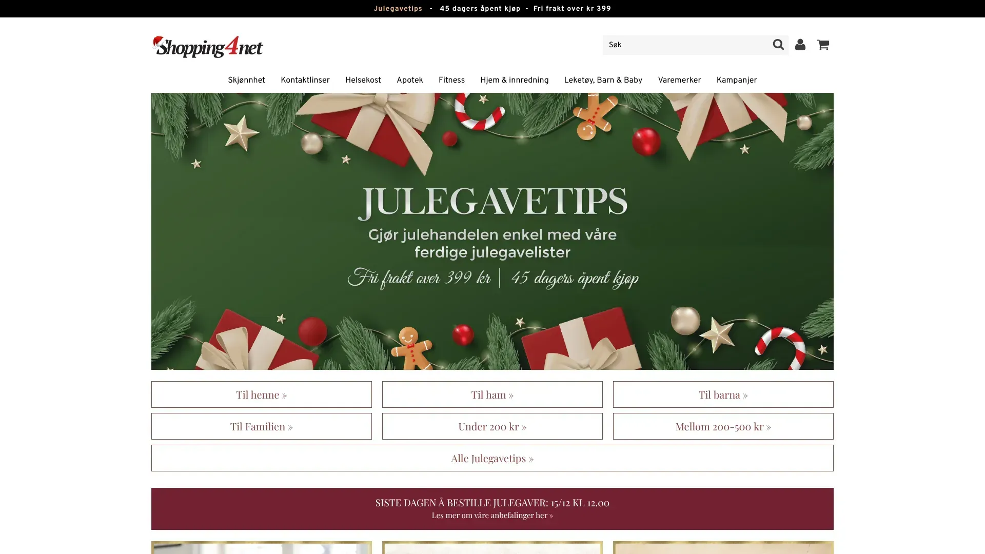Shopping4net nettbutikk - Les om nettbutikken, sjekk kampanjer, kampanjekoder og tilbud