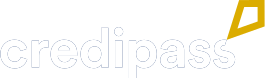 Credipass logo negativo