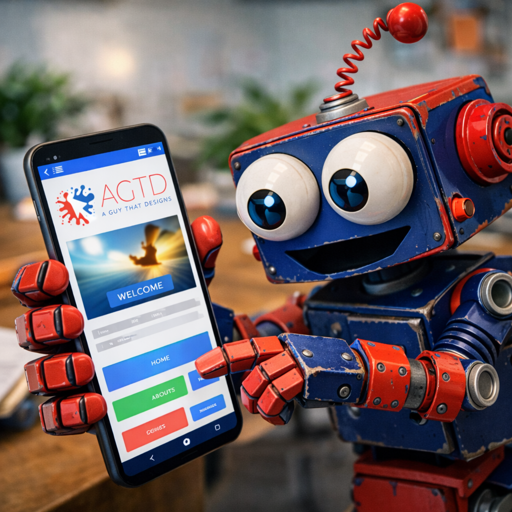 A single-story house with a metal roof, white siding, stone accents, and a garage, featuring a front lawn and rock garden.