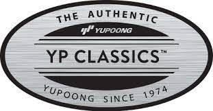 A sticker that says `` the authentic yp classics '' on it.