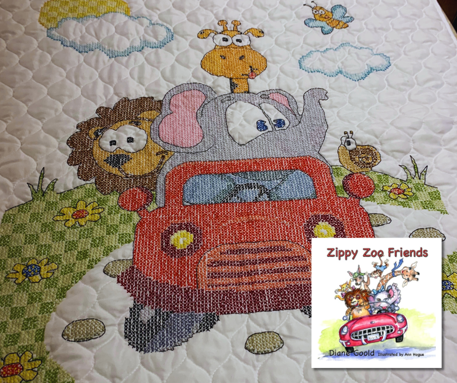 Zippy Zoo Friends Inspiration Quilt