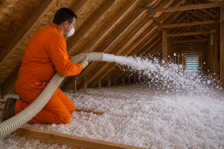 Spray Foam Attic